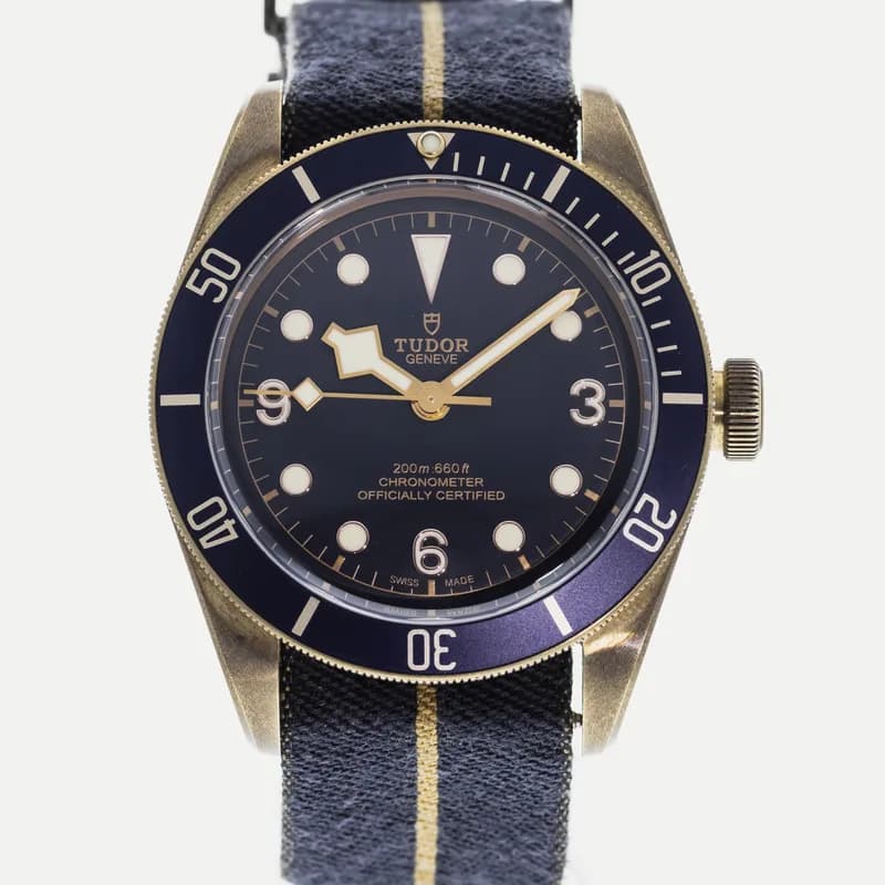 Tudor — Tudor Heritage Black Bay Bronze Blue Bucherer Special Edition 79250 — Watch — resale