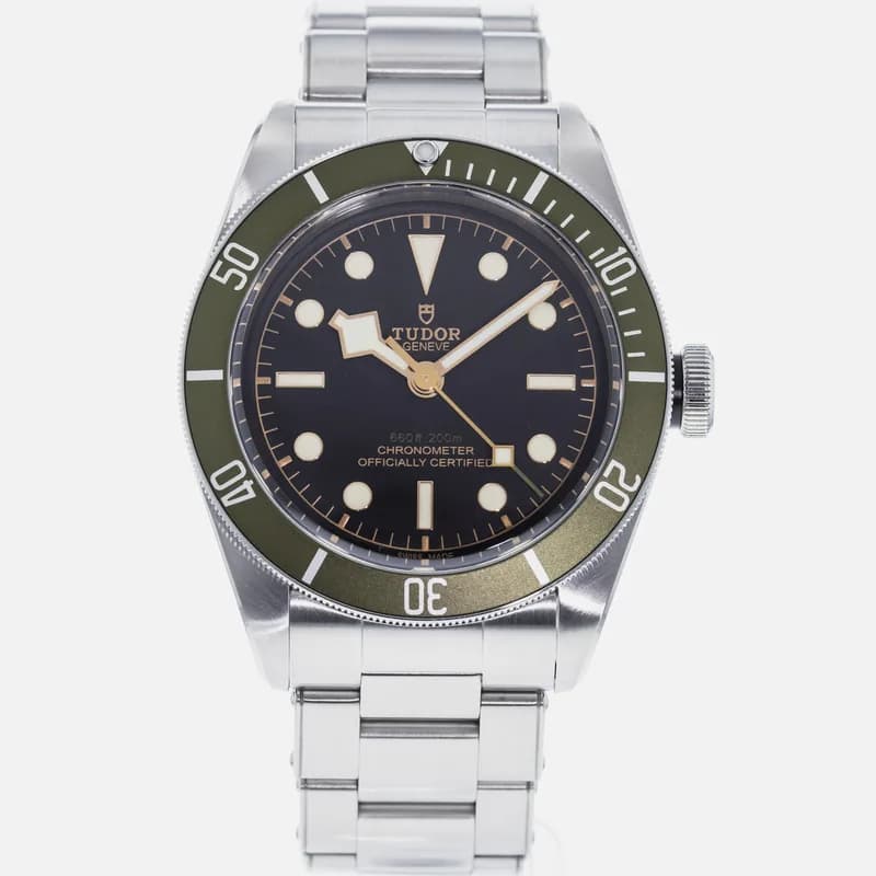 Tudor — Tudor Heritage Black Bay Green Harrods Special Edition 79230 — Watch — resale