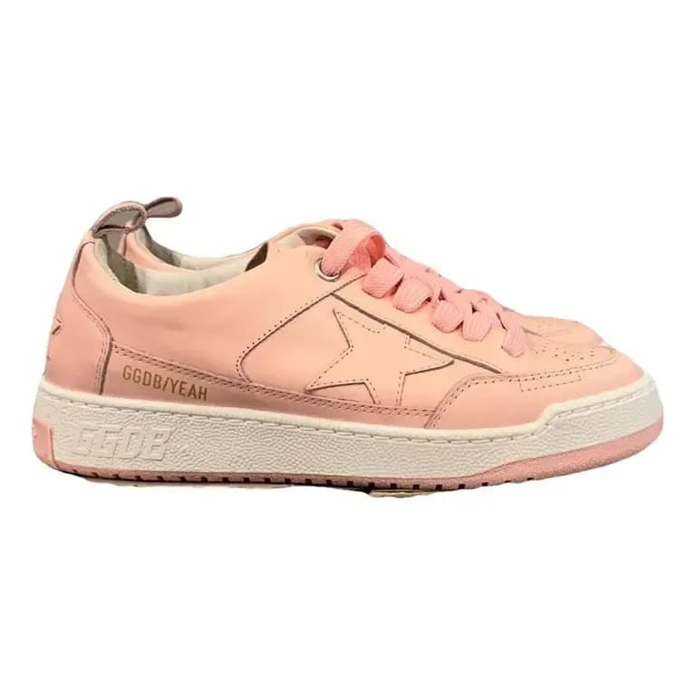 Golden Goose — Yeah leather trainers — Designer Shoe — resale