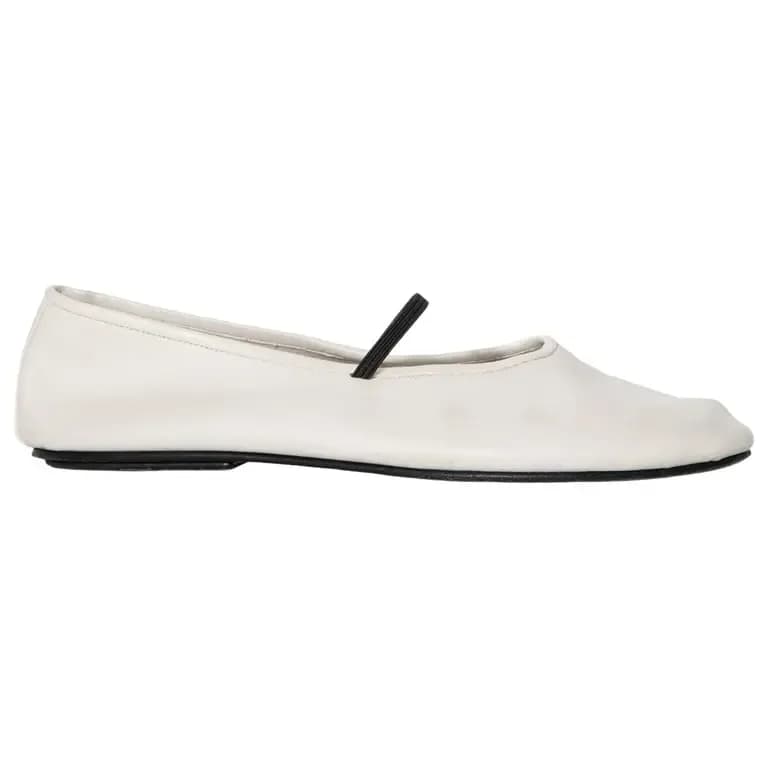The Row — Leather ballet flats — Designer Shoe — resale