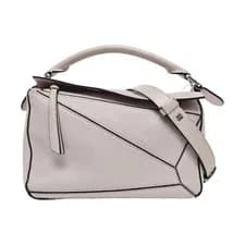 Loewe — LOEWE Puzzle Handbags Leather Pink Free Shipping | Duties Paid — Handbag — resale