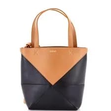 Loewe — Loewe Puzzle Fold Tote Leather Mini — Handbag — resale