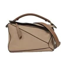 Loewe — LOEWE Puzzle Shoulder bags Leather Brown Free Shipping | Duties Paid — Handbag — resale