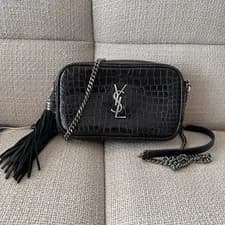 Saint Laurent — SAINT LAURENT YSL Mini Lou Crossbody Bag — Handbag — resale