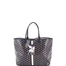 Goyard — Goyard Saint Louis Tote Printed Coated Canvas PM — Handbag — resale