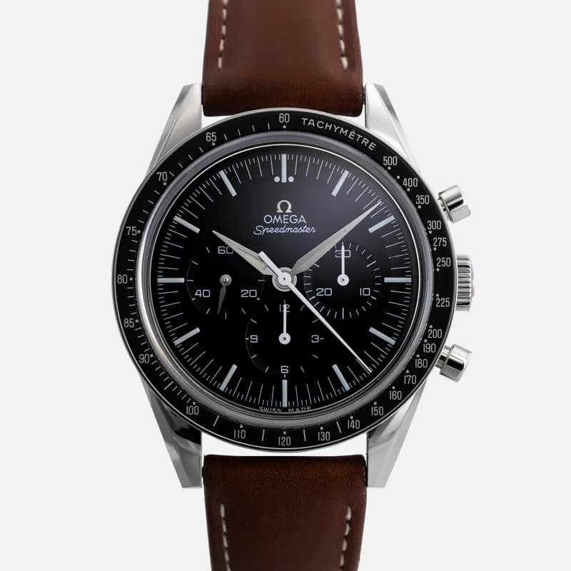 Omega — OMEGA Speedmaster Moonwatch First Omega in Space 50th Anniversary Numbered Edition 311.32.40.30.01.001 — Watch — resale