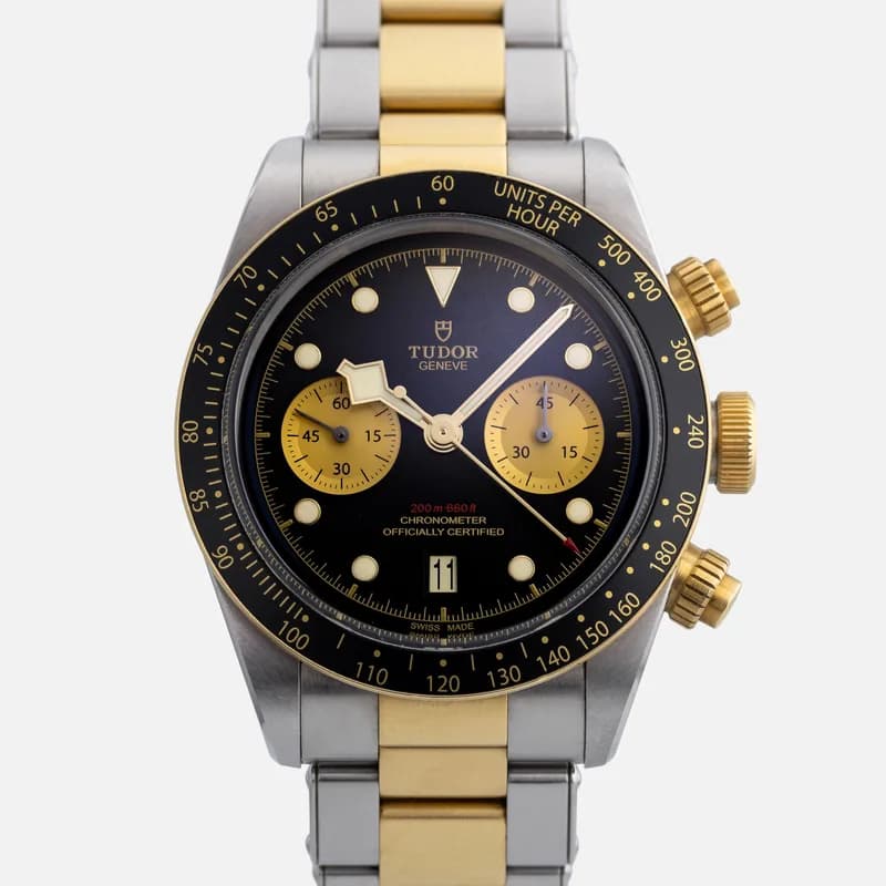 Tudor — Tudor Heritage Black Bay Chronograph S&amp;G 79363 — Watch — resale