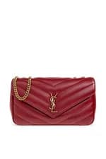 Saint Laurent — Saint Laurent - Women - Shoulder bag "Lou Lou Small" - Red — Handbag — resale