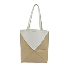 Loewe — LOEWE Puzzle Fold Handbags Leather Camel Free Shipping | Duties Paid — Handbag — resale