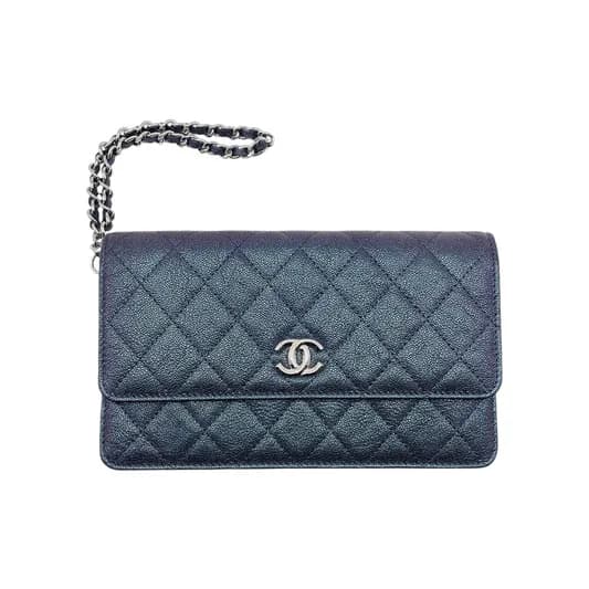 Chanel — Chanel Iridescent Quilted Wristlet — Accessory — resale