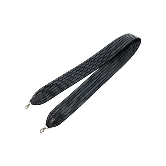 Hermès — Hermes Noir Gris Misty Toile Mini Kelly 20 Bag Strap — Accessory — resale