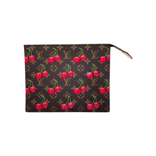 Louis Vuitton — Louis Vuitton Mono Cerises Toiletry 26 Pouch — Accessory — resale