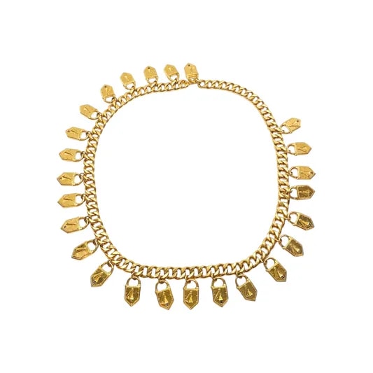 Chanel — Chanel Crest Stones Belt — Accessory — resale