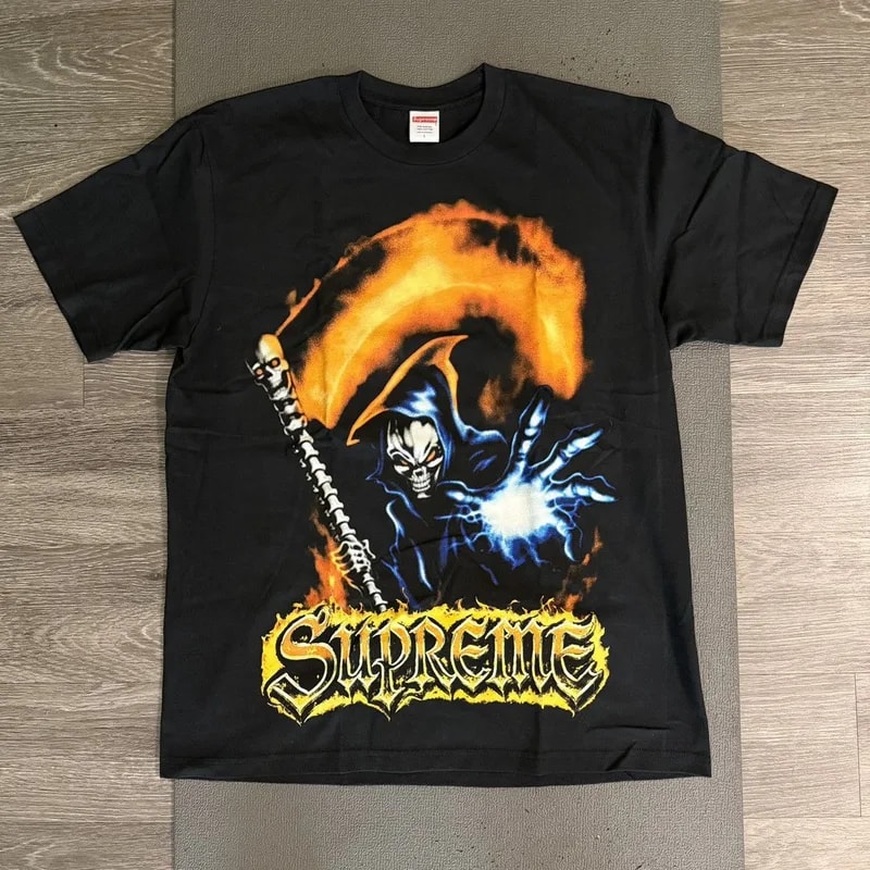Supreme — Supreme Grim Reaper Tee — streetwear — resale