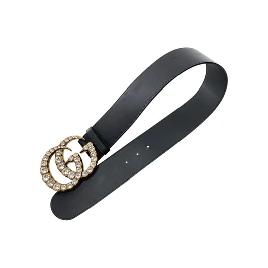 Gucci — Gucci Extra Wide GG Marmont Belt — Accessory — resale