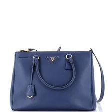 Prada — Prada Double Zip Lux Tote Medium — Handbag — resale