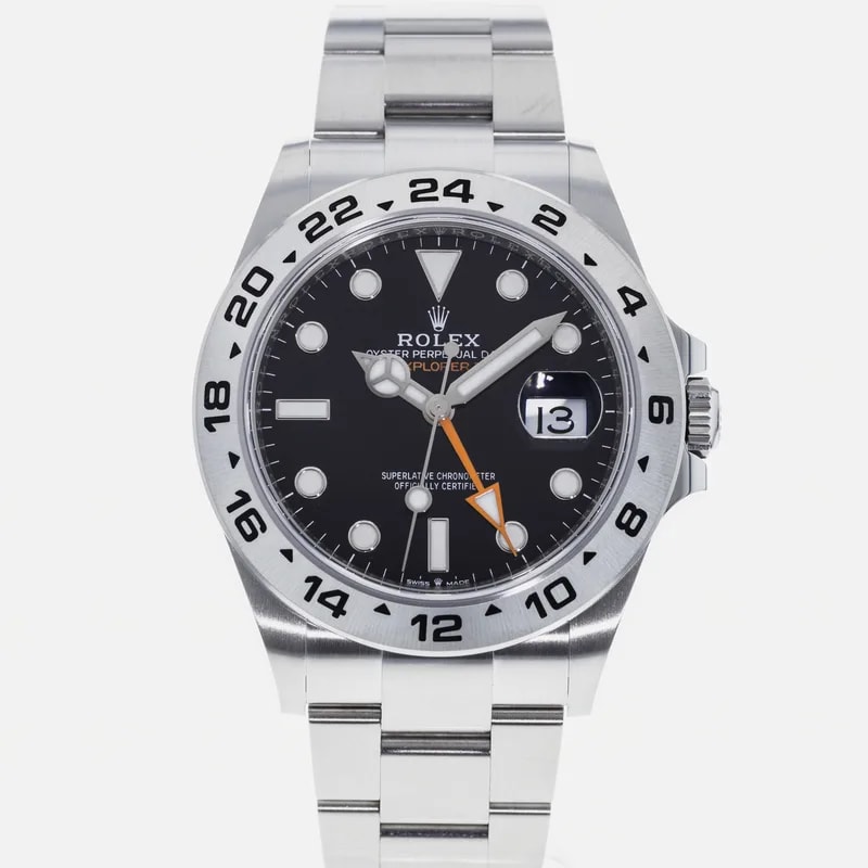 Rolex — Rolex Explorer II Black Dial Stainless Steel 226570 — Watch — resale