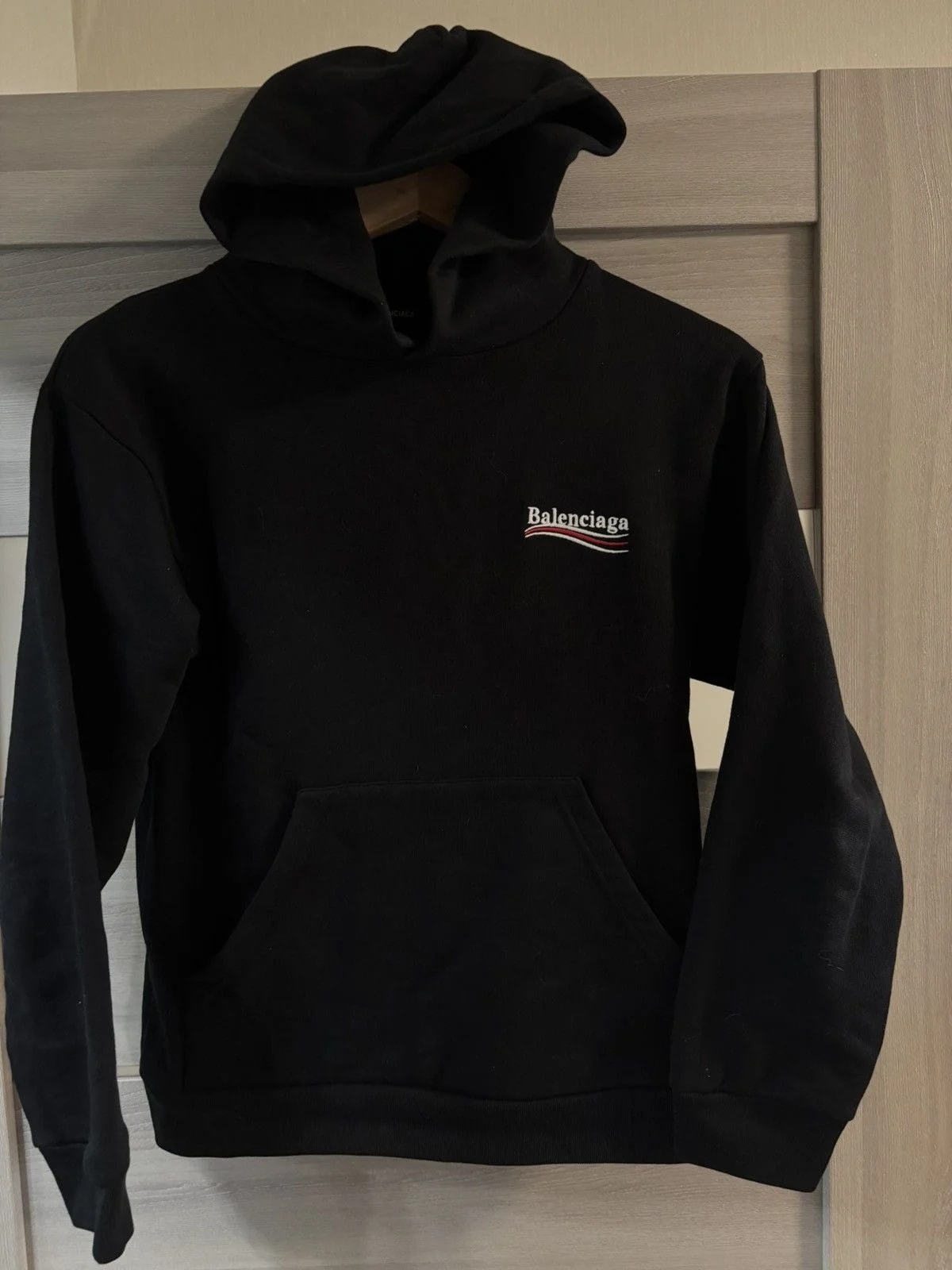 Balenciaga Embroidered Campaign Hoodie 2