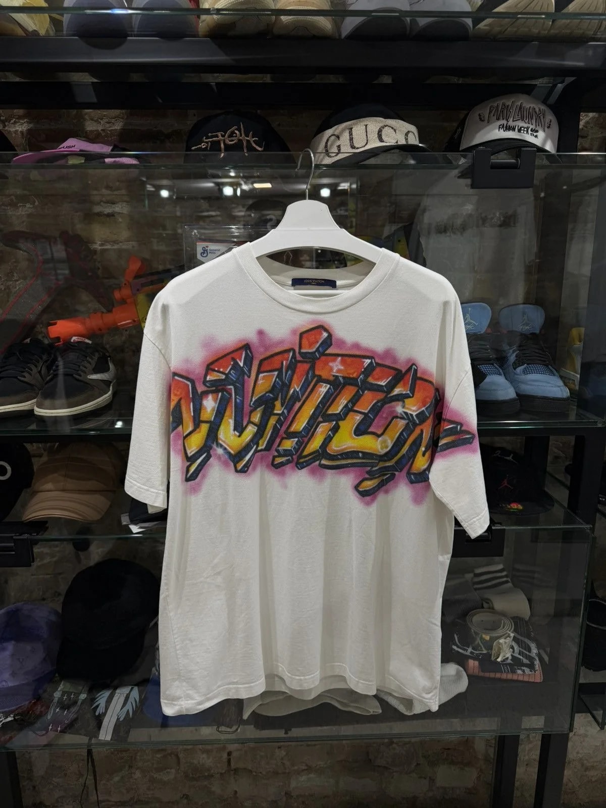 Louis Vuitton — Louis Vuitton Graffiti Tee — streetwear — resale