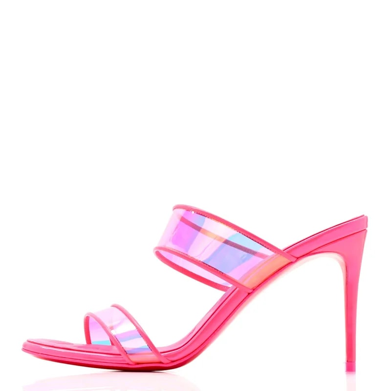 Christian Louboutin — Just Loubi 85 Sandals 38 Fluo — Designer Shoe — resale