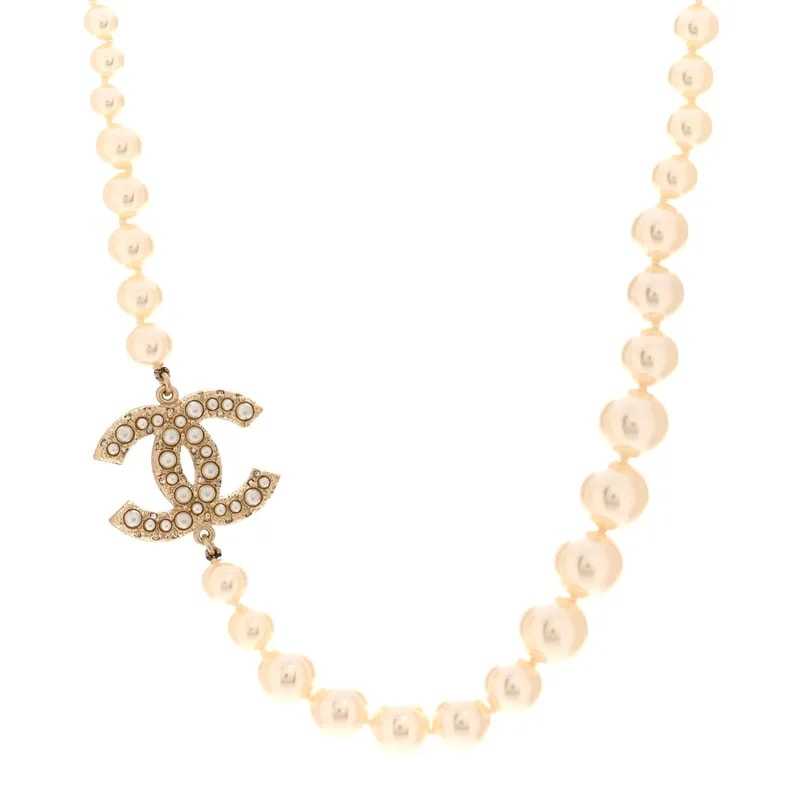 Chanel — CC 100th Anniversary Necklace Light — Jewelry — resale