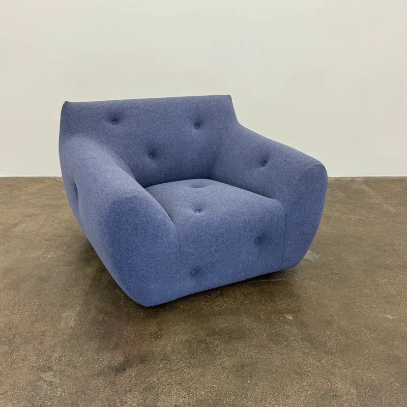 Roche Bobois Informel Outdoor Armchair Low Back - Bleuet 3