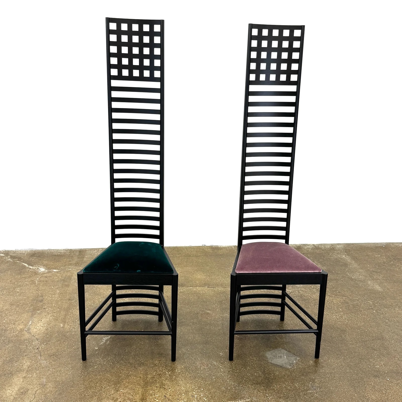 Pair of Cassina 292 Hill House By Charles R. Mackintosh 3
