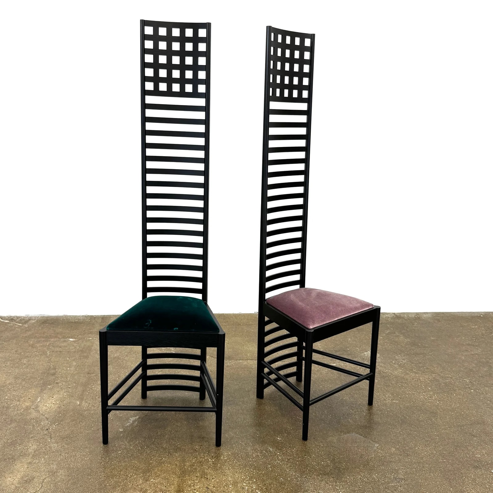 Pair of Cassina 292 Hill House By Charles R. Mackintosh 4