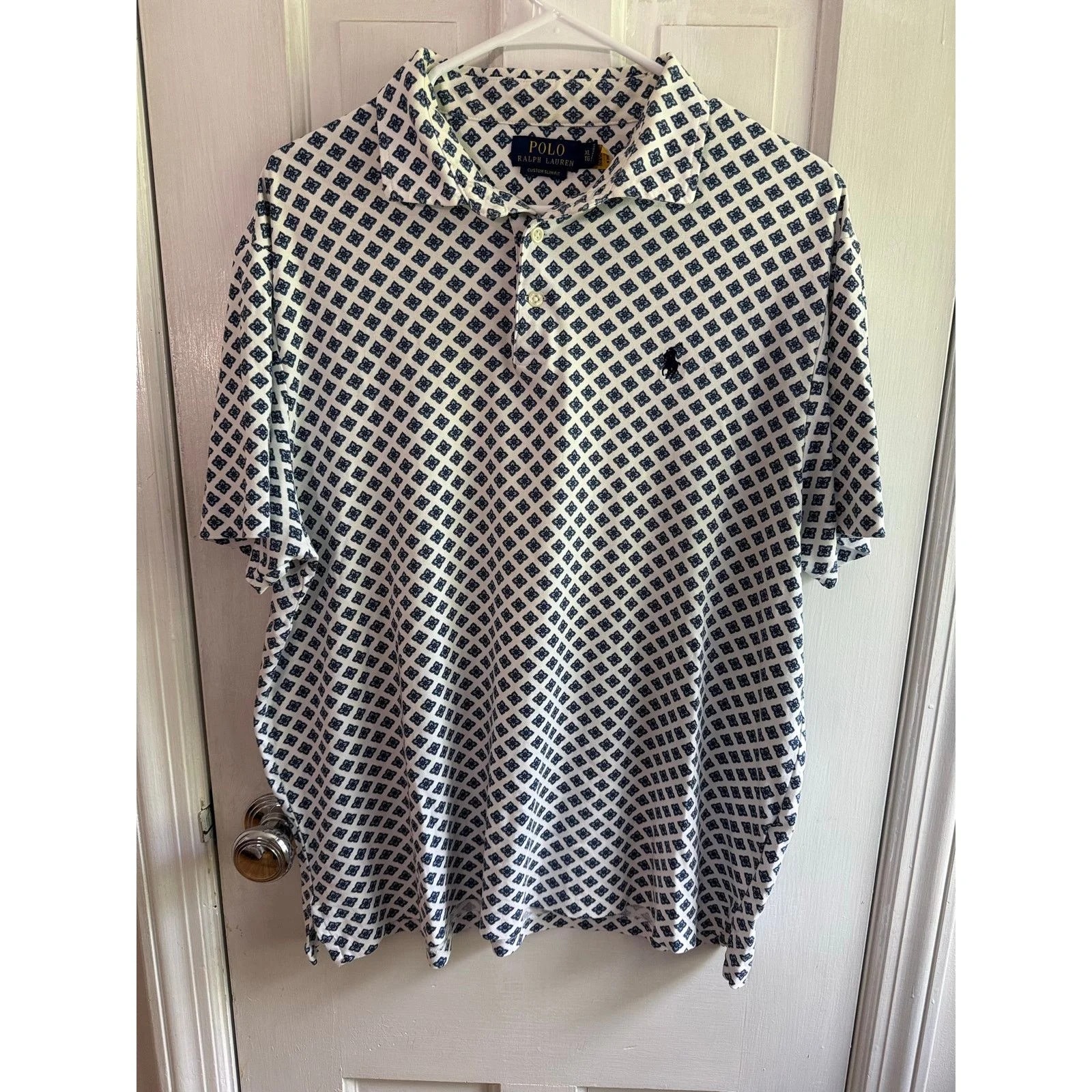 Polo Ralph Lauren — Polo Ralph Lauren Lucky Clover Pattern Polo — streetwear — resale