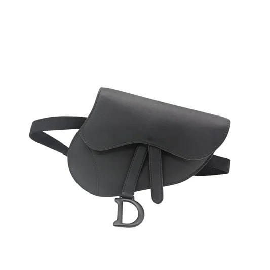 Dior — Dior Ultra Matte Flat Saddle Belt Bag — Accessory — resale