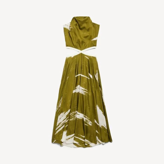 Balenciaga — Brush Scratch Cut-out Dress — Clothing — resale