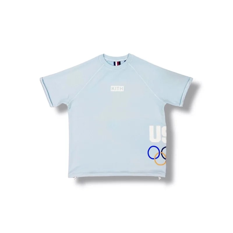 KITH- Team USA 5 Rings Howard Tee Olympics Glisten — streetwear — resale