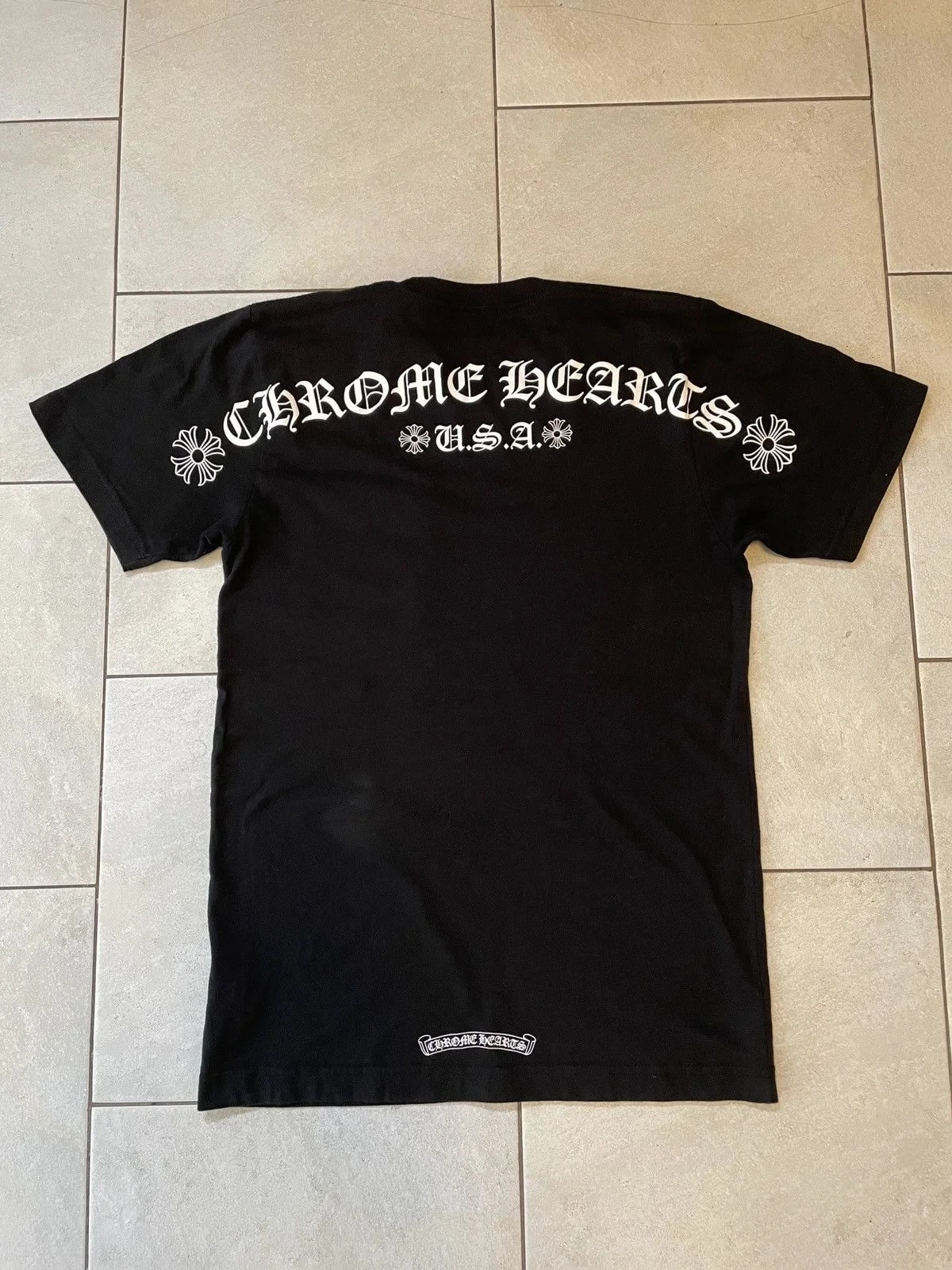 Chrome Hearts — Hearts Scroll Pocket Tee — streetwear — resale