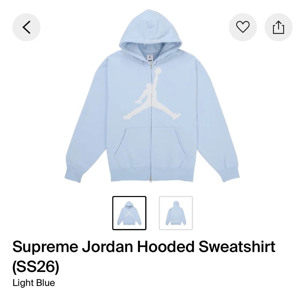 Zip Hoodie in Hand 3