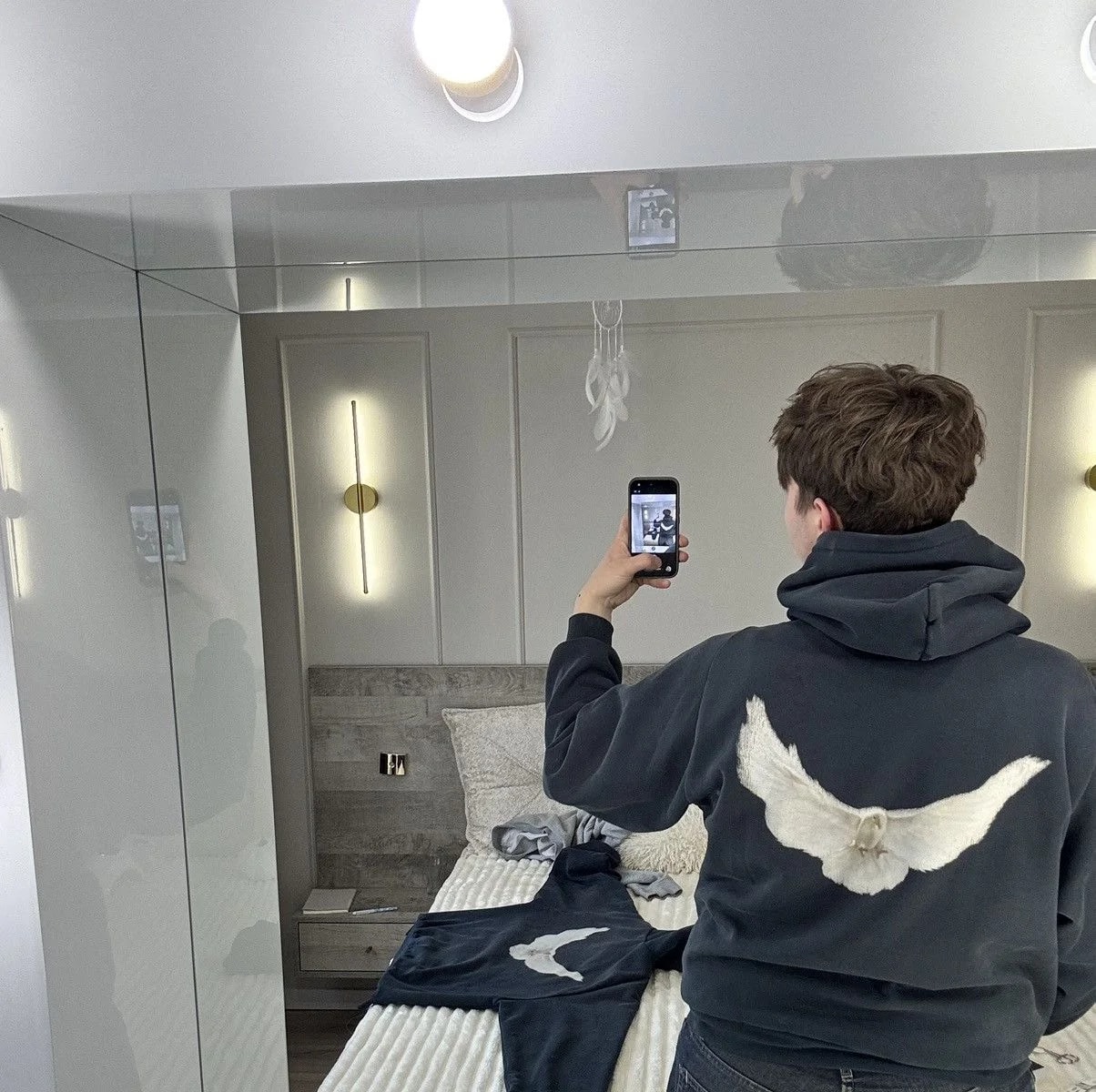 Yeezy GAP Balenciaga Shrunken Hoodie 3