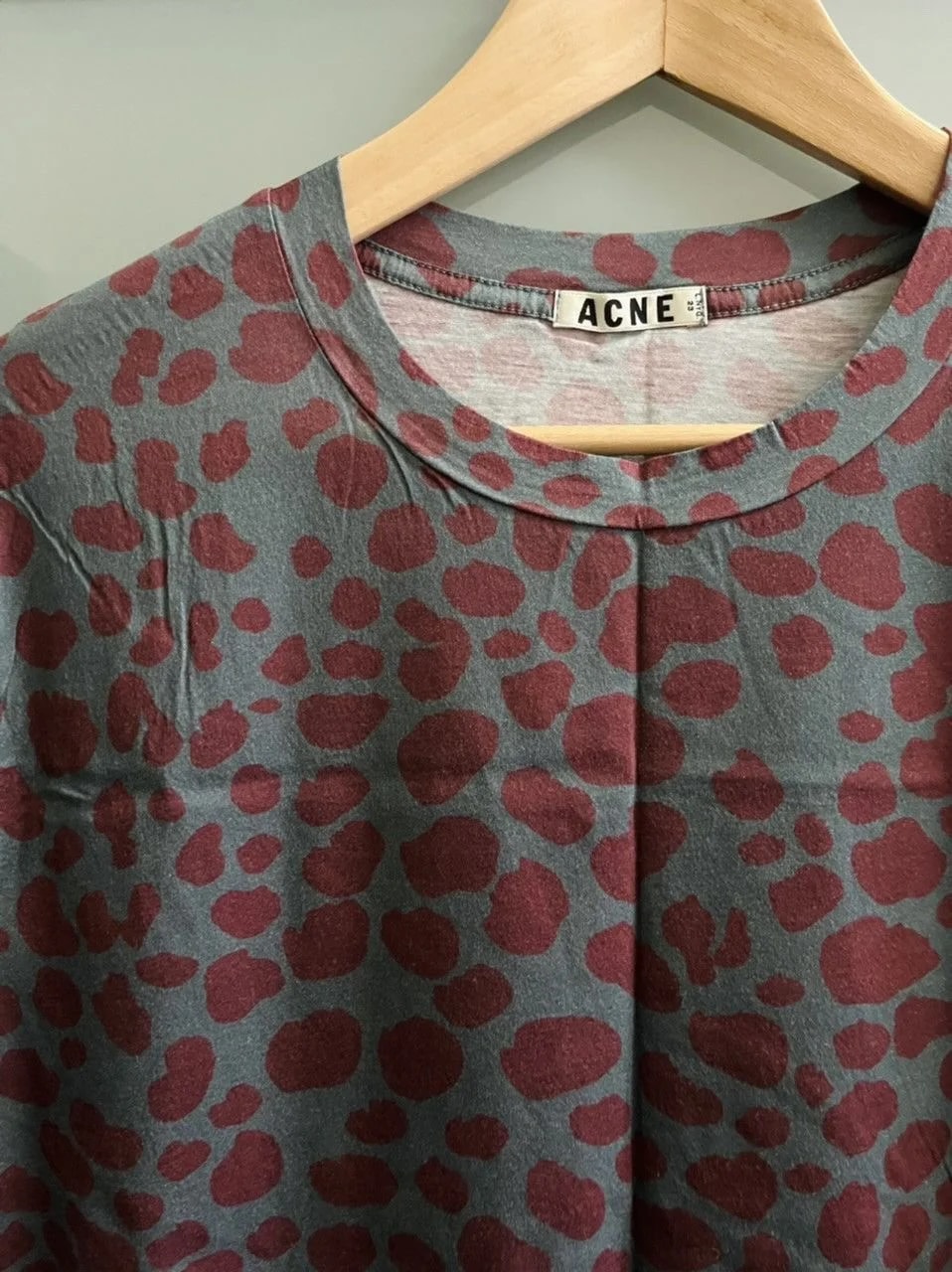 Acne Studios — Acne Studios Leopard Print TEE — streetwear — resale