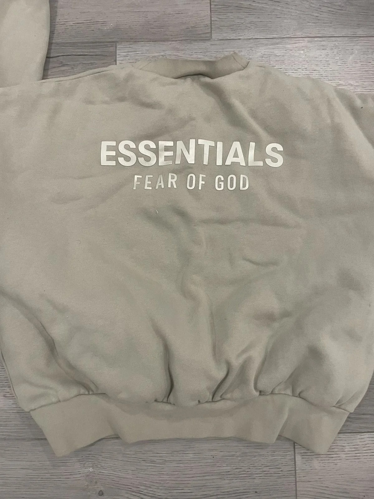 Fear of God Essentials — Fear of God Essentials Crewneck Abbey — streetwear — resale