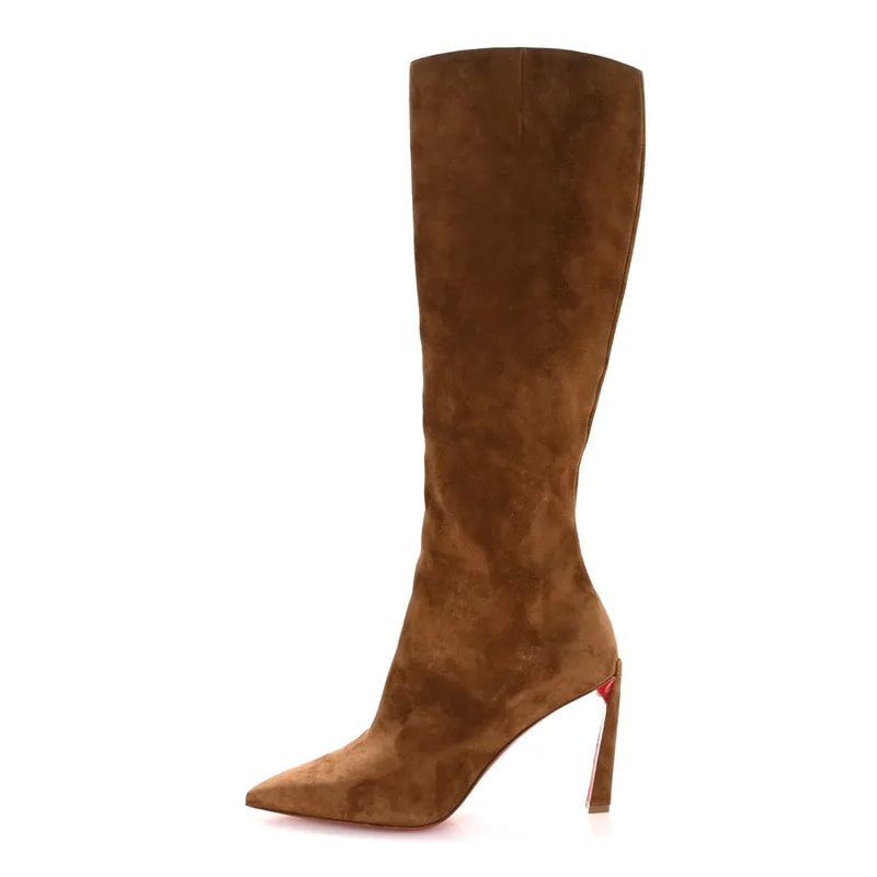 Christian Louboutin — Condora Botta 85 Knee Boots 37 — Designer Shoe — resale