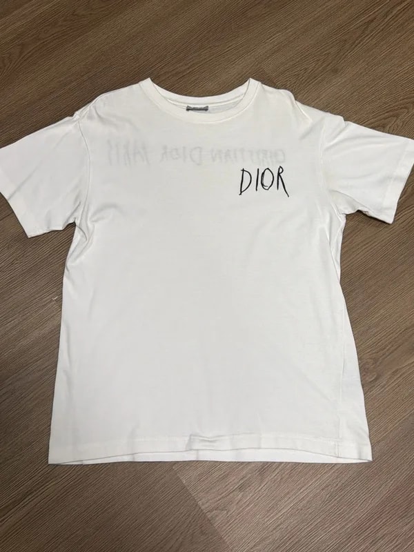Dior — X Raymond Pettibon Embroidered Crewneck T-shirt — streetwear — resale