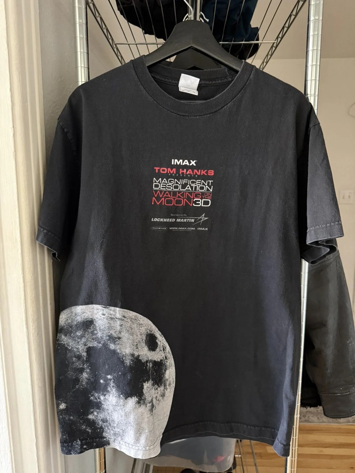 Imax Magnificent Desolation Walking on the Moon Promo Tee — streetwear — resale
