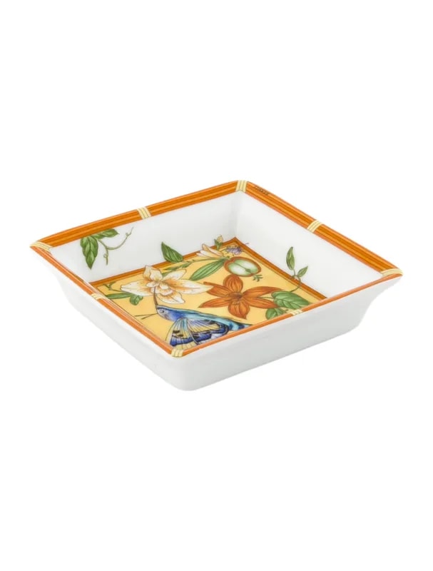 Hermès — Porcelain la Siesta Trinket Tray — Furniture — resale