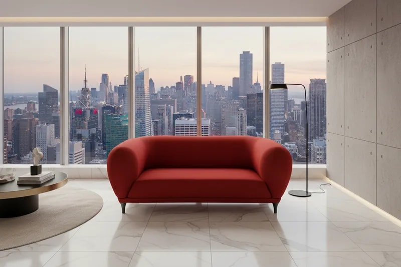 Roche Bobois Montgolfiere Love Seat 2-seat Sofa 2