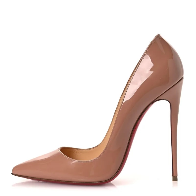 Christian Louboutin — So Kate 120 Pumps 38 Nude — Designer Shoe — resale