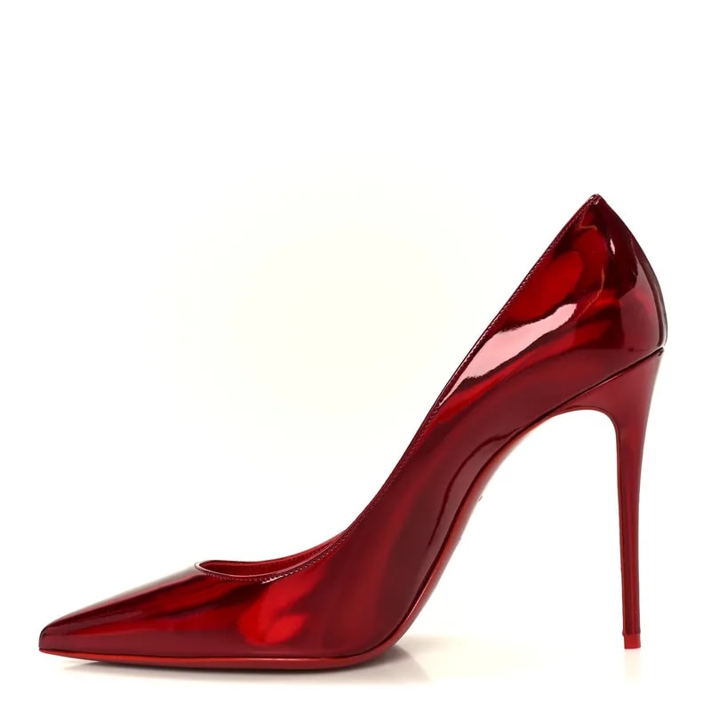 Christian Louboutin — Metallic Psychic So Kate 120 Pumps 39.5 Loubi — Designer Shoe — resale