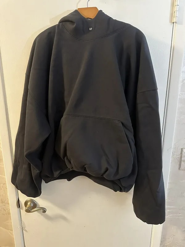 Yeezy Gap Balenciaga Logo Hoodie 2