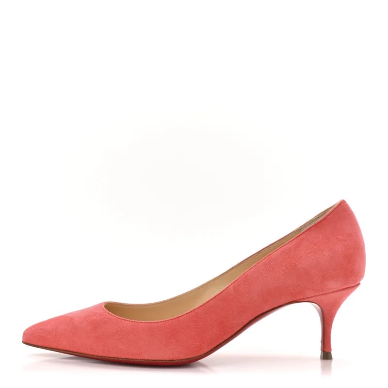 Christian Louboutin — Veau Velours So Kate 55 Pumps 37 Smoothie — Designer Shoe — resale