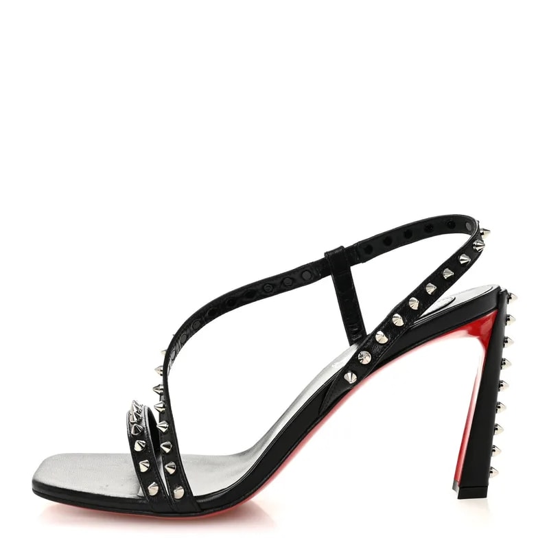 Christian Louboutin — Rosa Condorapik 85 Spike Sandals 39 — Designer Shoe — resale