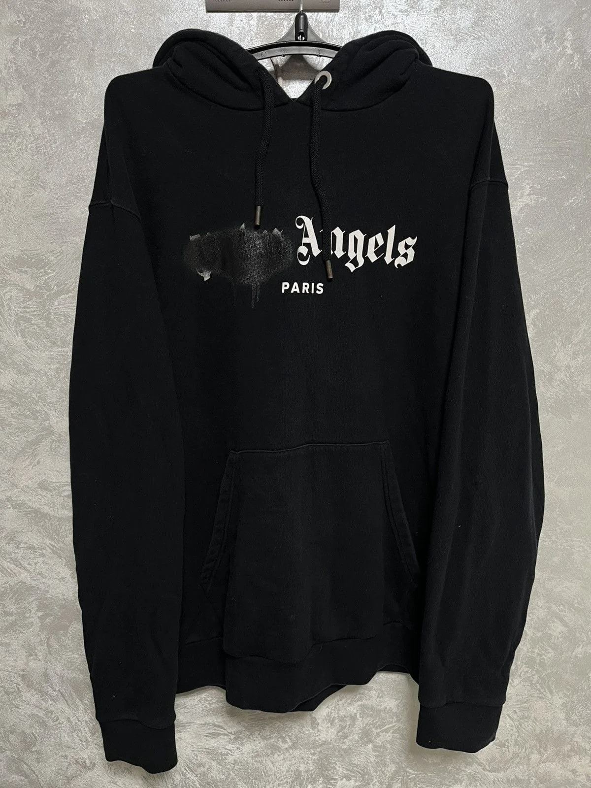 Palm Angels — Palm Angels Spray Paris Hoodie — streetwear — resale