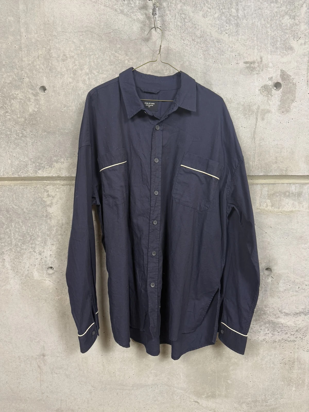 Fear of God — Fear of God 5th Collection Piped Overshirt — streetwear — resale