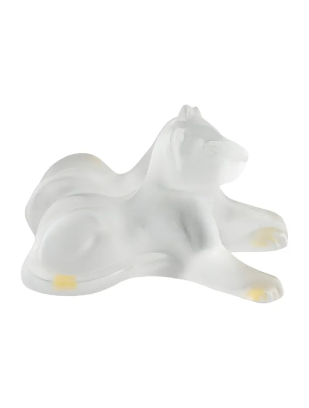 Lalique — Lion Cubs Figurine — Furniture — resale
